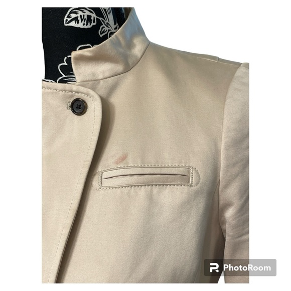 Banana Republic Military Tailored Blazer Size 4P - Picture 7 of 10